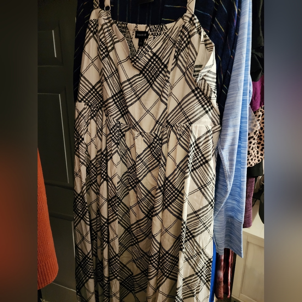 Torrid size 3 midcalf dress
